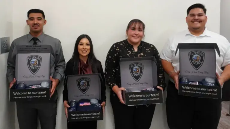 El Departamento de Policía de El Centro incorpora a cuatro nuevos elementos de apoyo