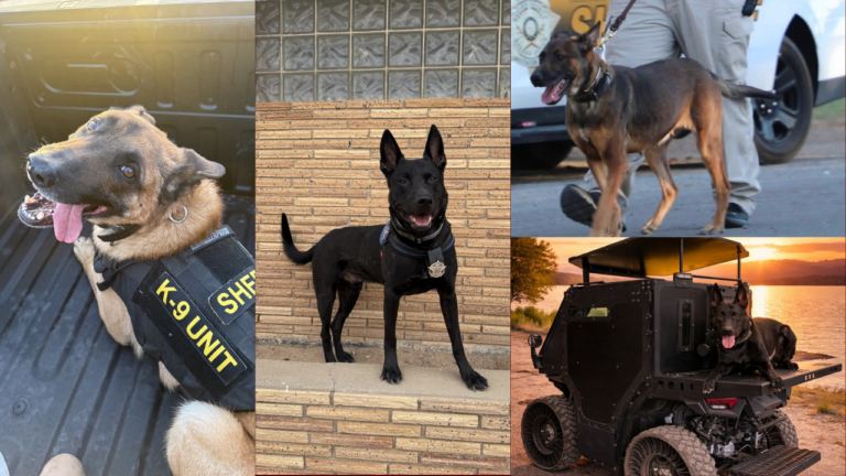 Rinden homenaje a la Unidad K-9 de la Oficina del Alguacil del Condado de Reeves