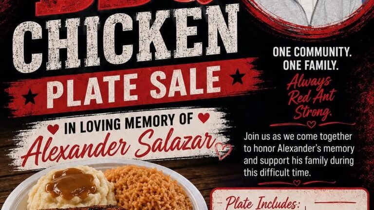 Comunidad de Progreso se une para honrar la memoria de Alexander Salazar y apoyar a su familia