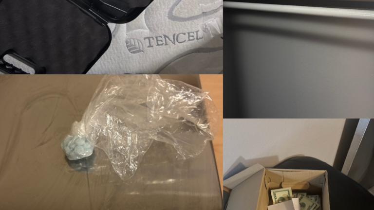 Fentanilo mortal: arrestan a hombre en Reno con drogas y arma en cuarto infantil
