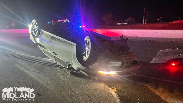 Dos hospitalizados tras choque en la carretera Andrews de Midland