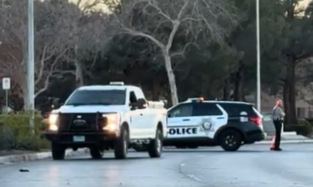 Detención causa movilización policial por alerta falsa en Las Vegas