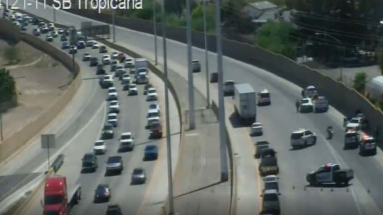 Captura dramática en Las Vegas tras asalto y persecución en la ruta 11