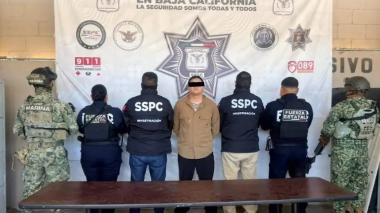 Detienen en Mexicali a presunto integrante de Los Rusos acusado de homicidio
