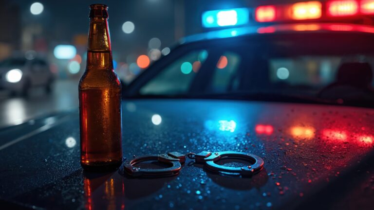 Arrestan a mujer tras provocar choque frontal en San Benito