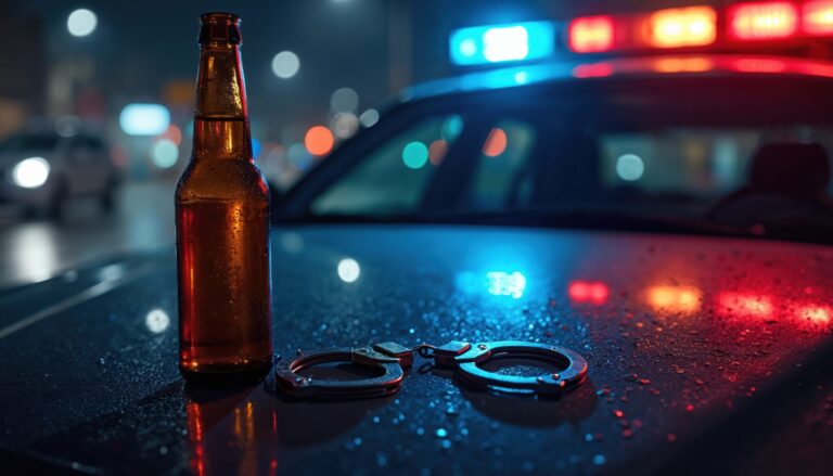 Arrestan a mujer tras provocar choque frontal en San Benito