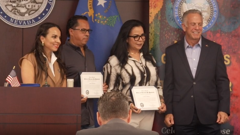 Hispanos triunfan en Las Vegas y son reconocidos por el gobernador Joe Lombardo con doce galardones