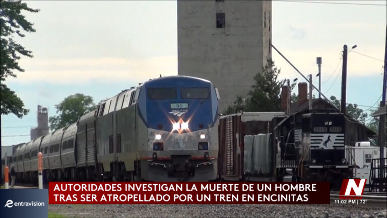 Hombre muere tras ser atropellado por un tren Amtrak en Encinitas
