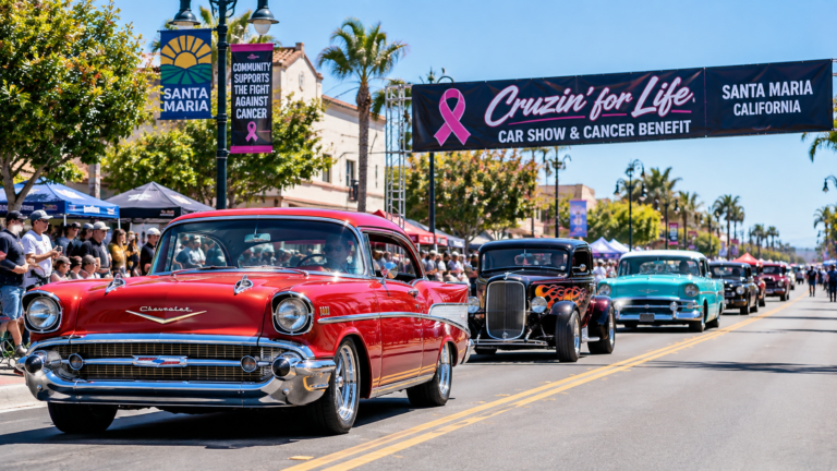 Santa María se prepara para el Cruzin’ for Life, un evento que recauda fondos contra el cáncer