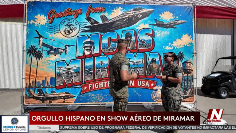 Celebrando el Mes de Herencia Hispana en el Show Aéreo de Miramar
