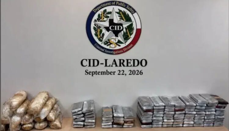 Decomisan 153 libras de narcóticos en revisión vehicular en Laredo