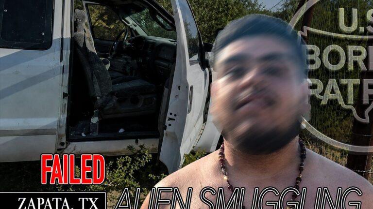 Persecución termina con arresto de presunto traficante de personas en Laredo