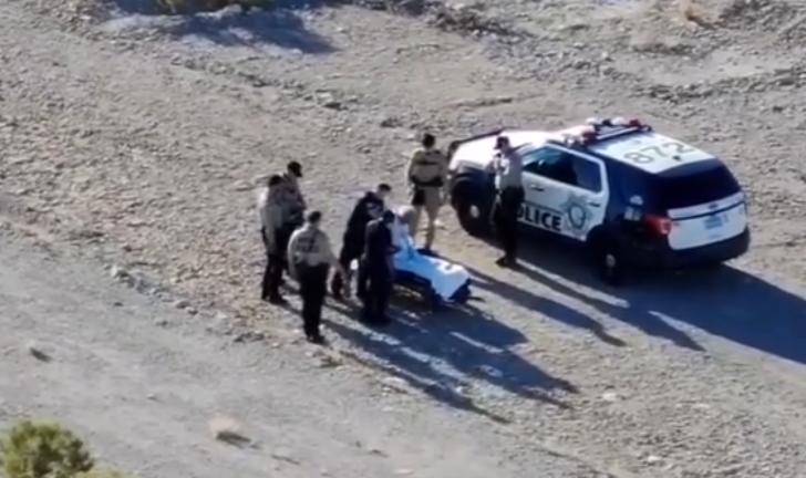 Drones policiales: 1 impactante operativo aéreo ubica a un hombre desaparecido en el desierto