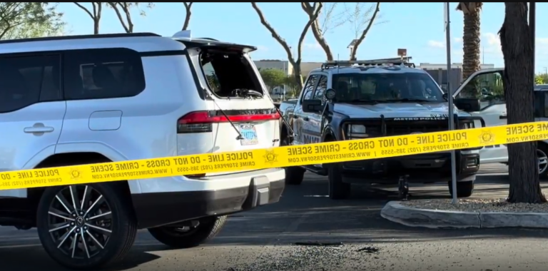 Tiroteo en centro comercial de Las Vegas provocado por la furia al volante
