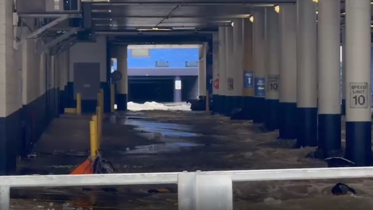 Inundaciones amenazan el Strip tras lluvias intensas en Las Vegas