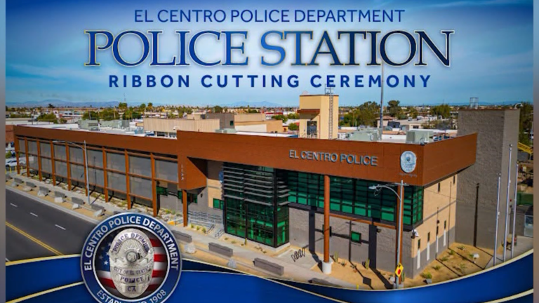 Policía de El Centro inaugurará su nueva sede con ceremonia comunitaria