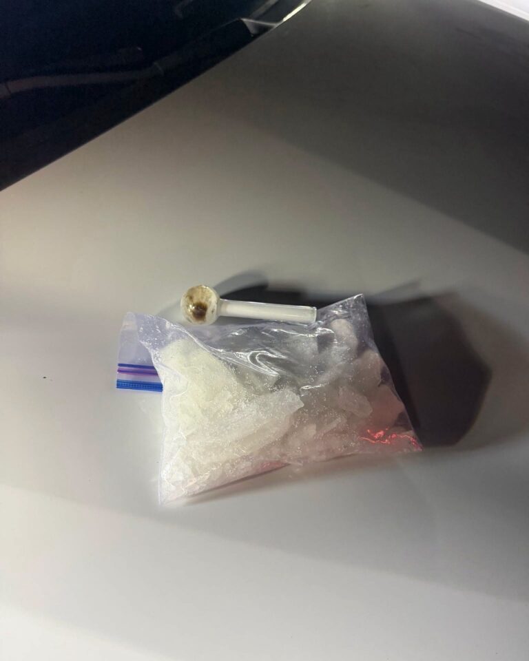 Metanfetamina decomisada en la I-80 tras un operativo clave de la unidad K9