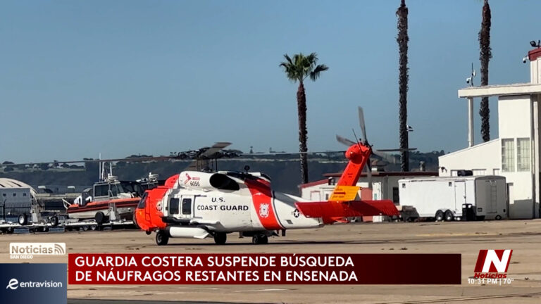 Guardia Costera suspende búsqueda de 11 desaparecidos tras naufragio cerca de Ensenada
