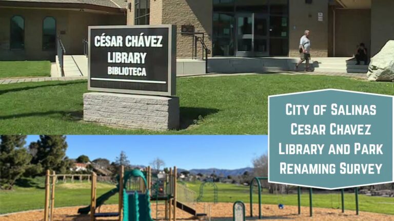 Salinas analiza cambiar los nombres de la biblioteca y el parque César Chávez